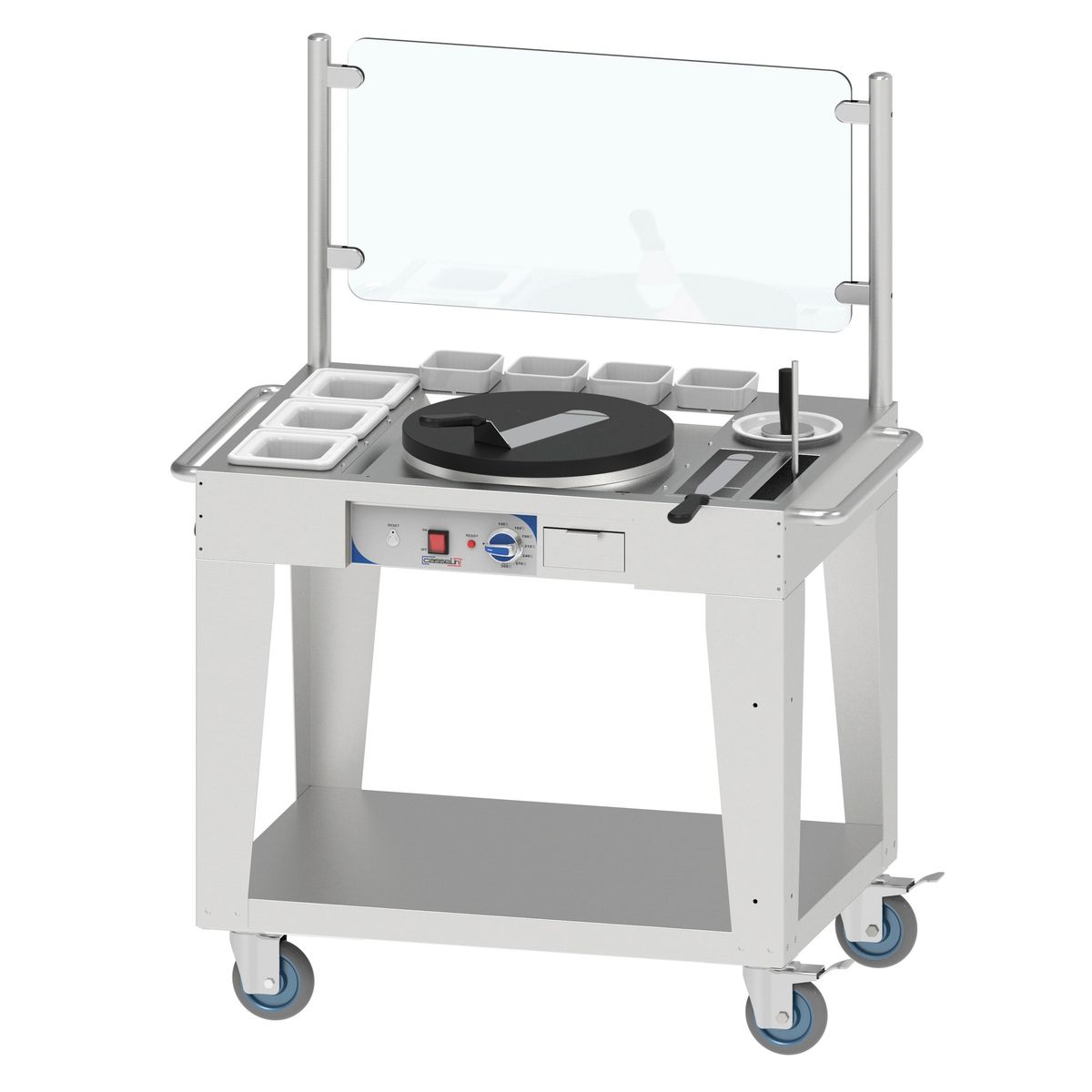 Mobil stativ crepe maker