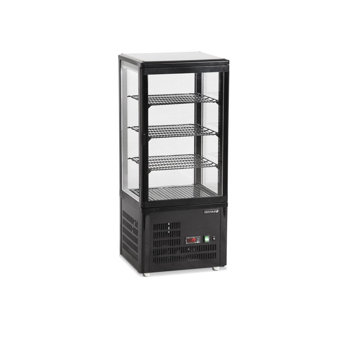 Display-kølemontre, bordmodel - 80 liter - UPD80-BLACK