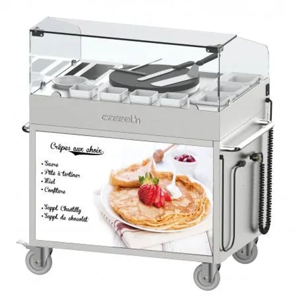 Crepe Maker Trolley 40 Indbygget