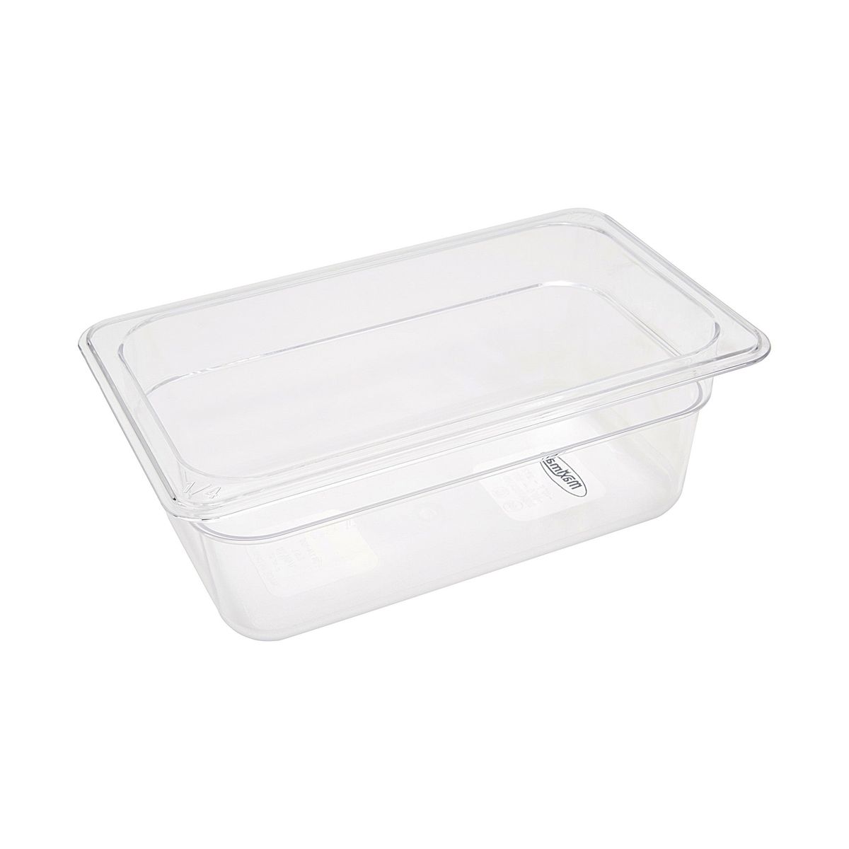 Gastronorm Beholder - 3 stk - 1/4 GN - 10cm Dyb - Polycarbonat