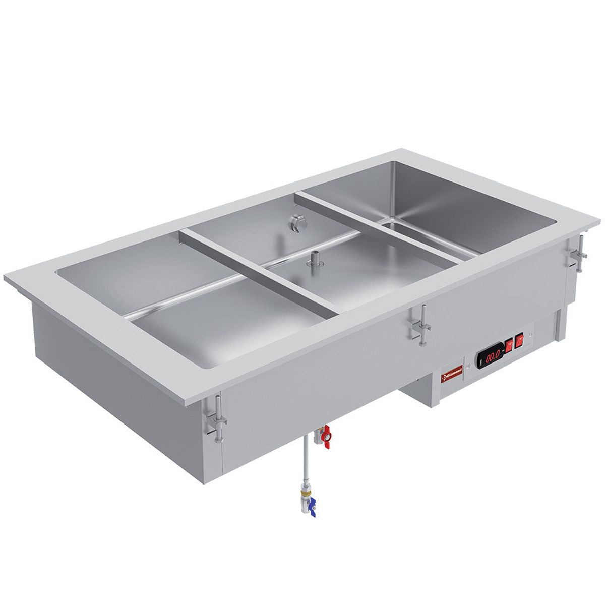 Element bain-marie 2 GN 1/1