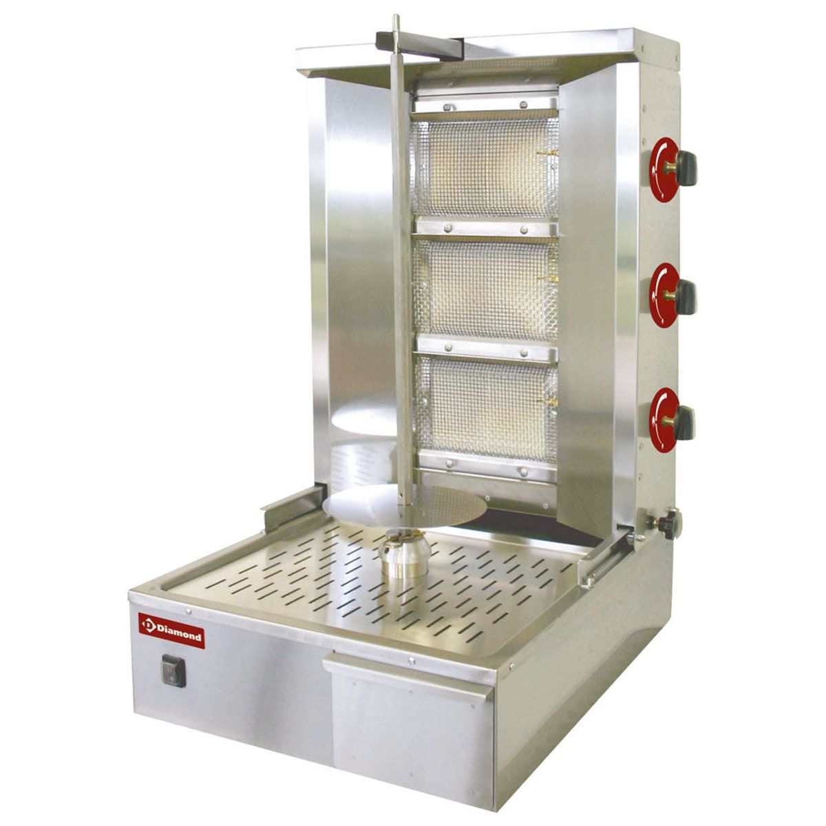 Gas Gyros grill 35 kg