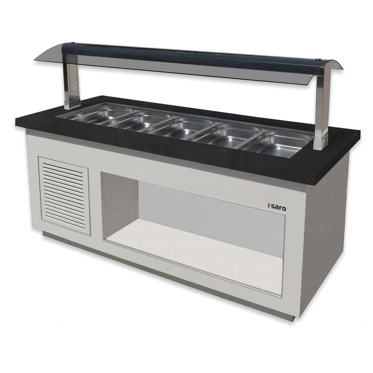 SARO Buffet - kold model PREMIUM LINE- SB-K 200 hvid