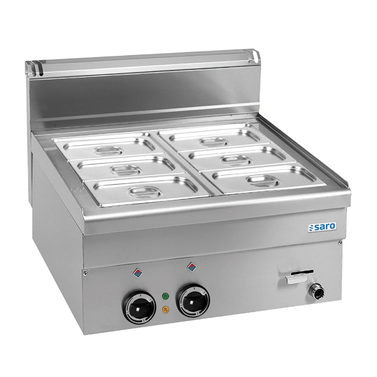 SARO Elektrisk Bain-Marie 600 x 600 Model EBM66