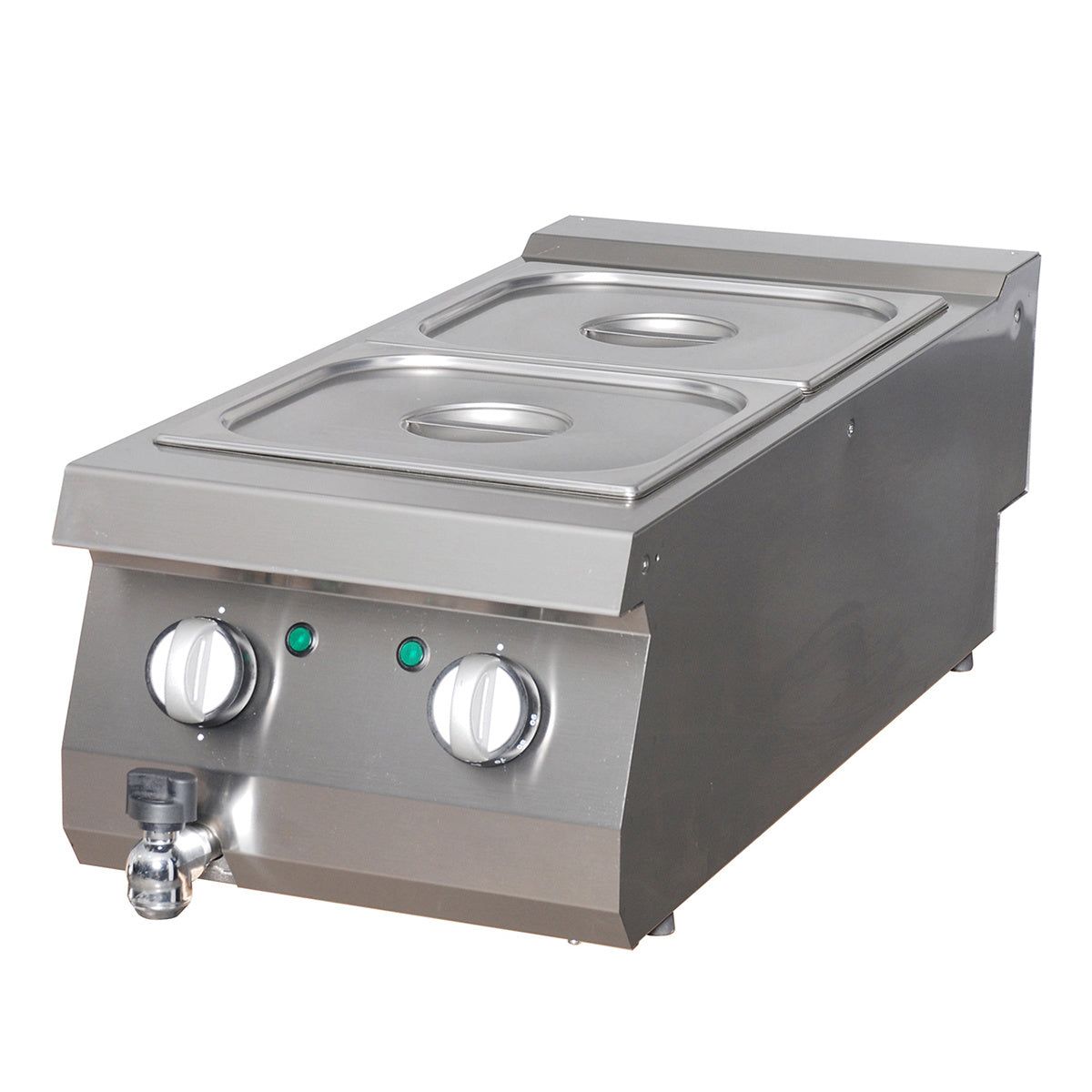 Premium Bain Marie - Enkelt enhed - 90 cm dyb - Elektrisk