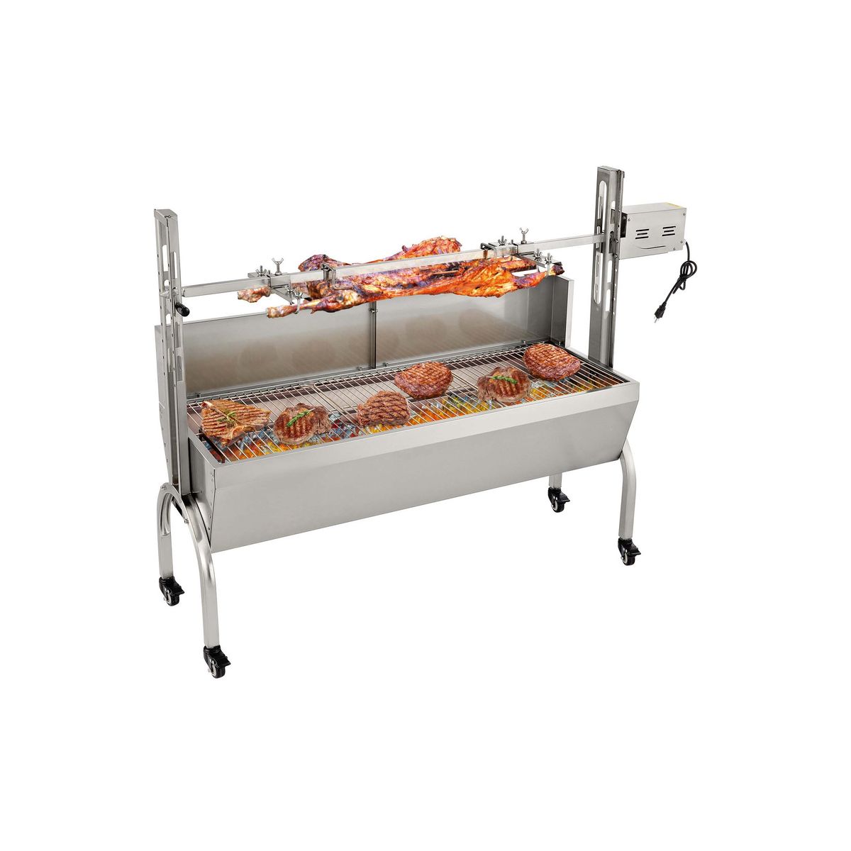 Rotisserie Grill - Stor - 112,5 x 40,5 cm