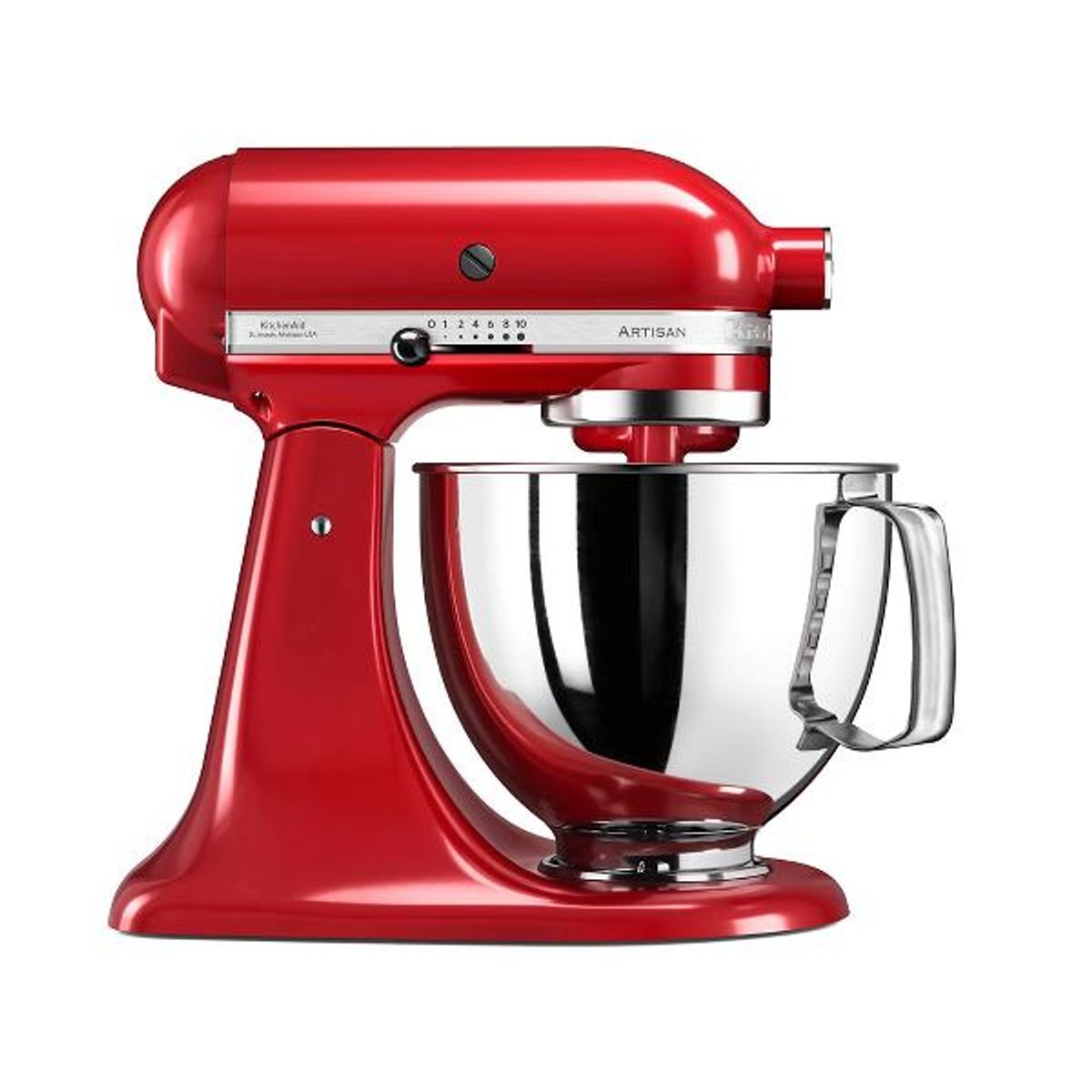 KitchenAid Artisan Køkkenmaskine 4,8 liter 300 watt Rød