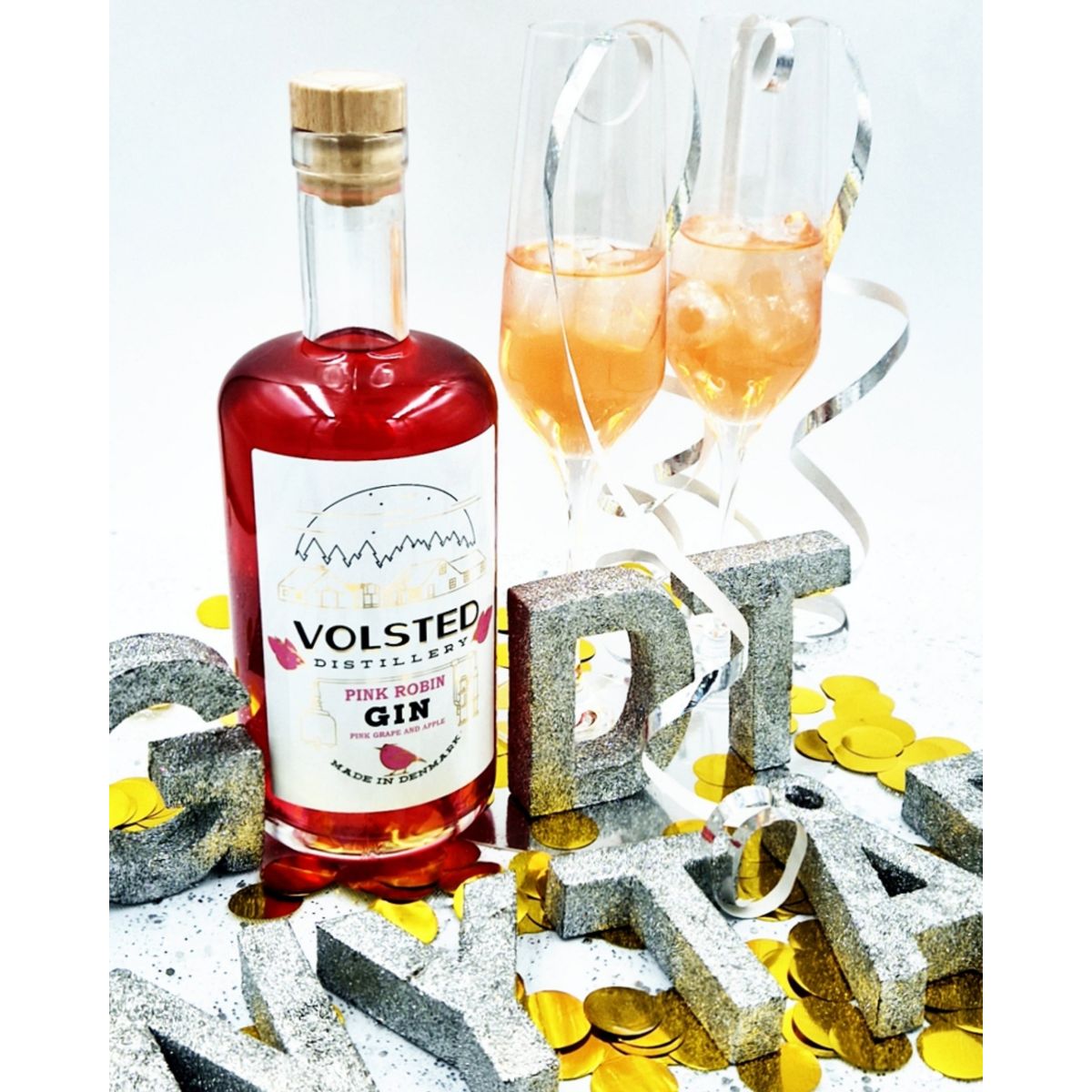 Pink Robin gin - PINK PARTY cocktailpakke