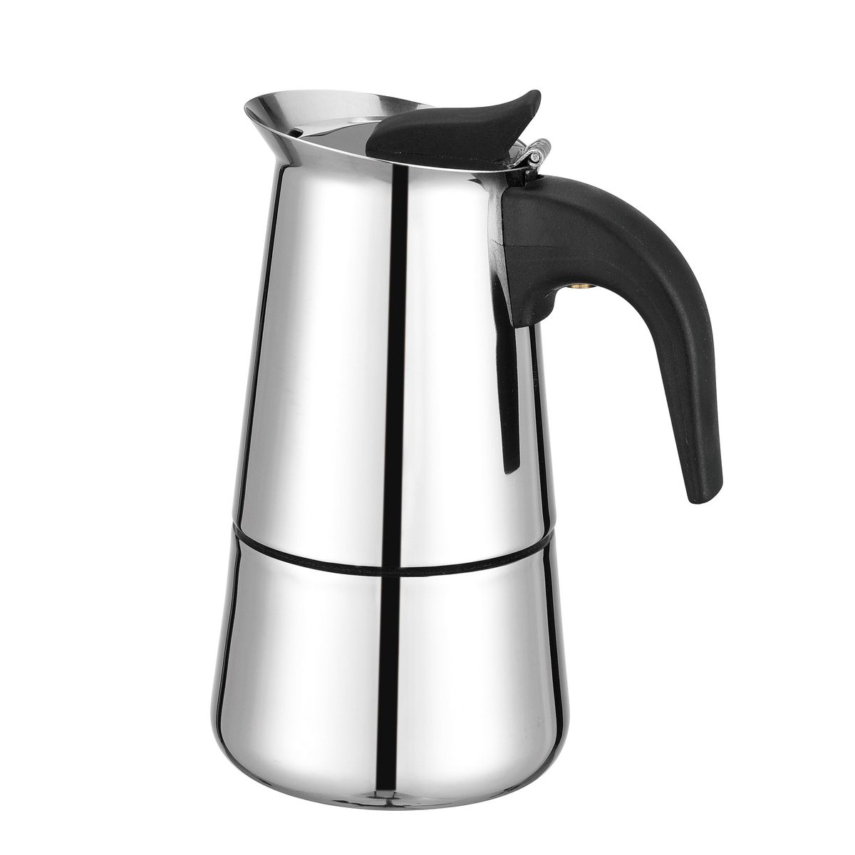 Sopresta Moka Pot Espresso kande i Stål - 6 Kopper - 300 ml