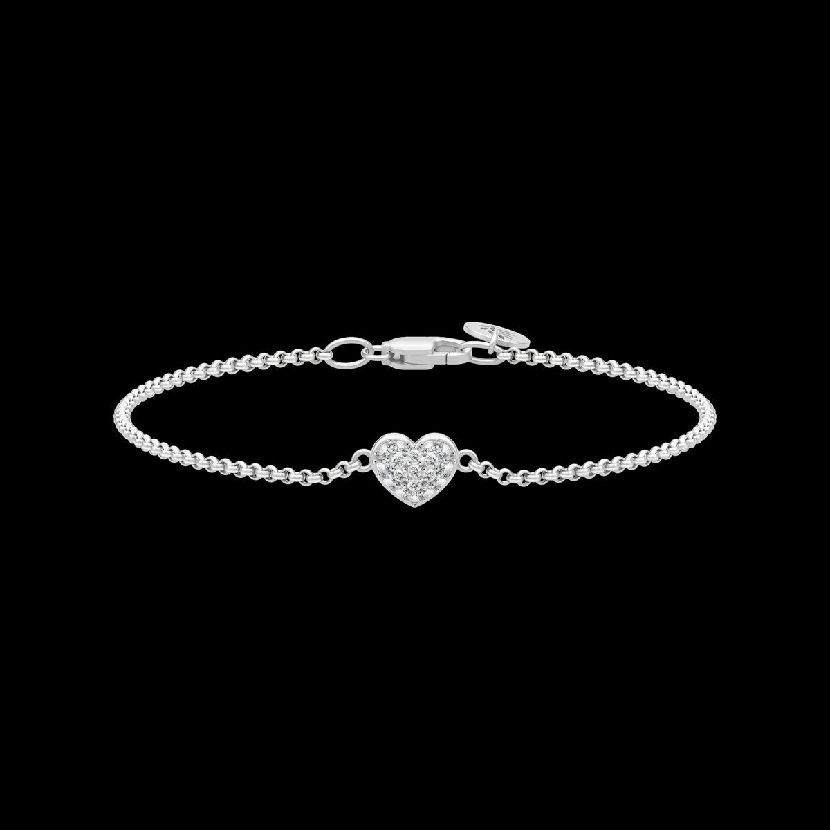 Pure Heart Bracelet Clear