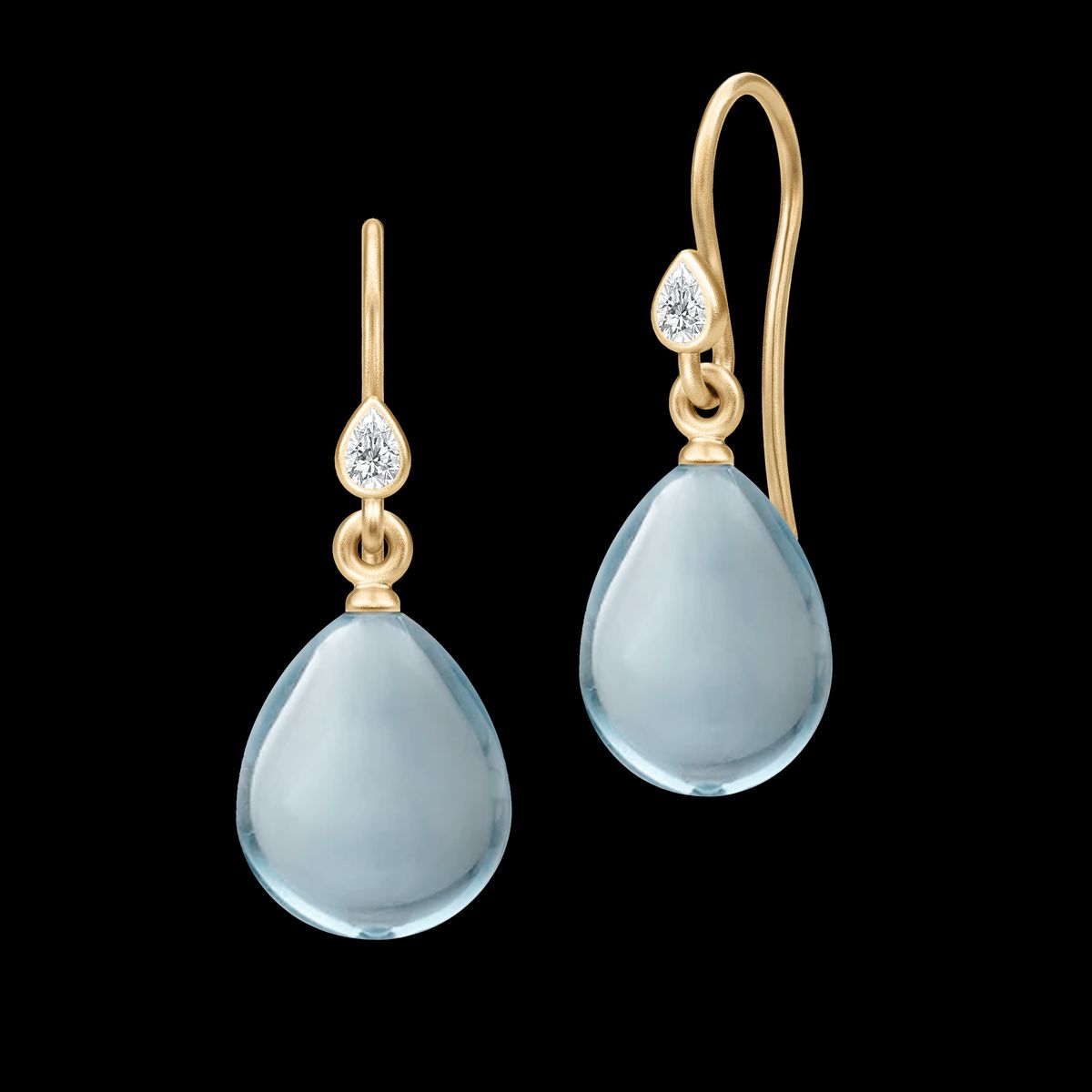 Prima Ballerina Earrings Ocean Blue