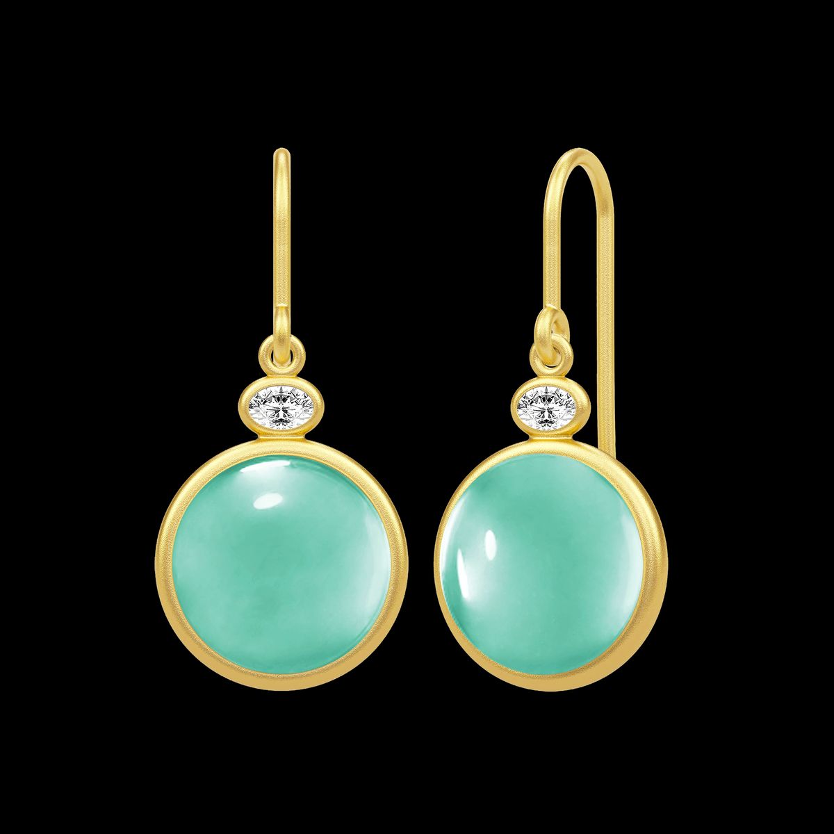 Laguna Earrings Sea Green