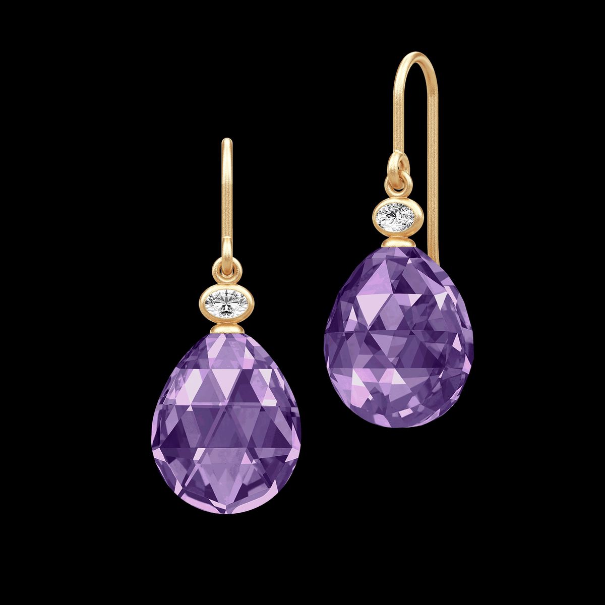 Ofelia Earring Amethyst