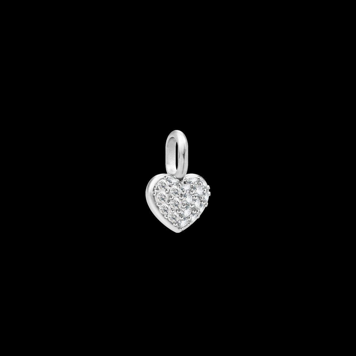 Pure Heart Mother Pendant Clear