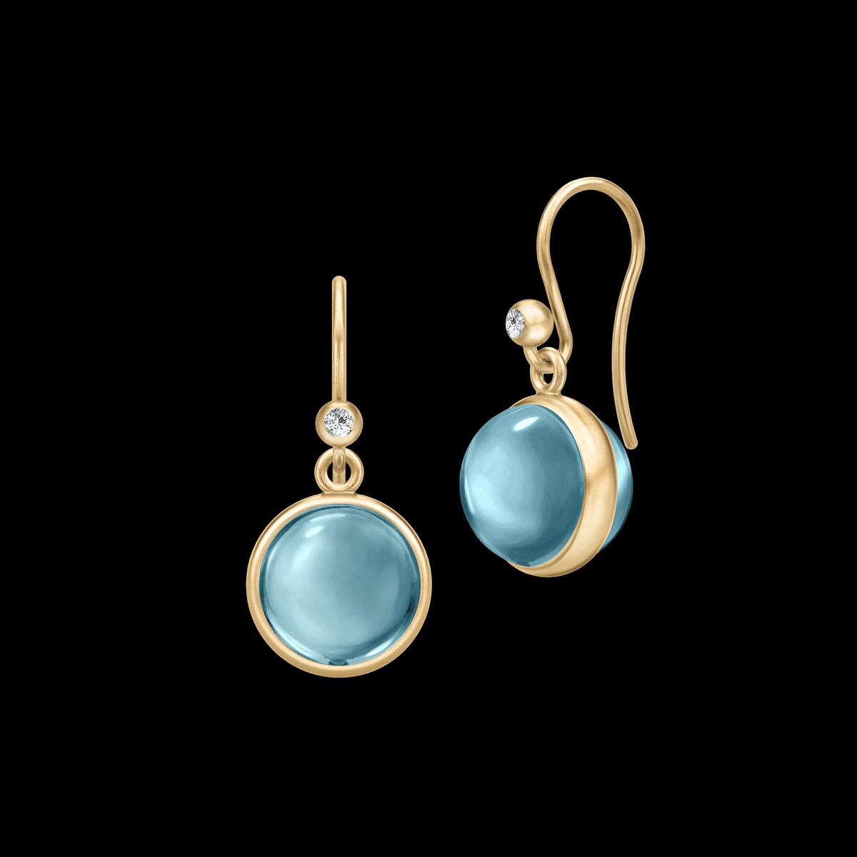 Prime Earrings Ice Blue