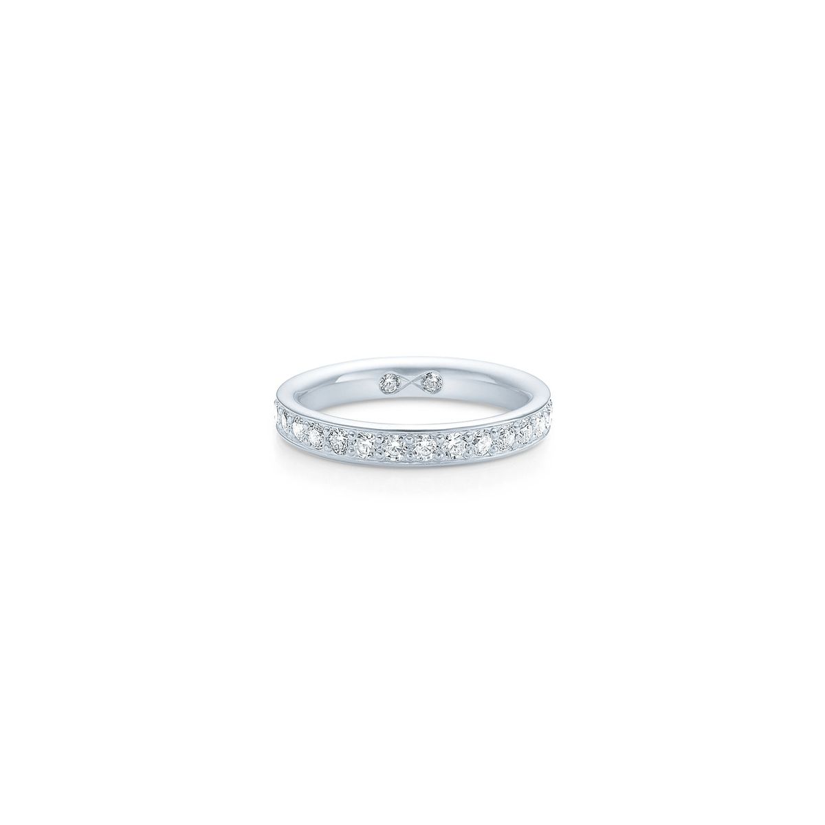 Large Eternity Band Top Wesselton Diamond