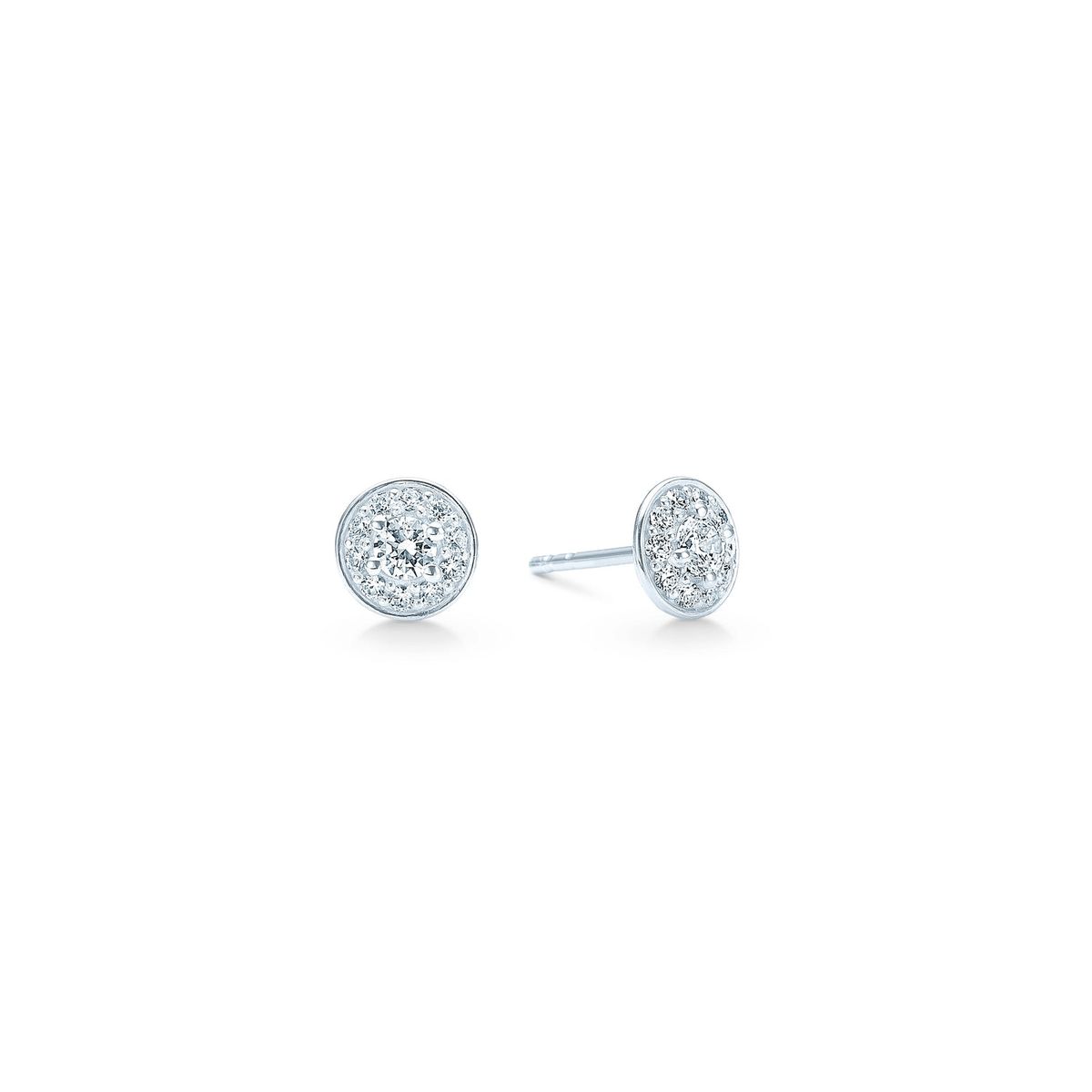 Eternity Halo Earstuds Top Wesselton Diamond