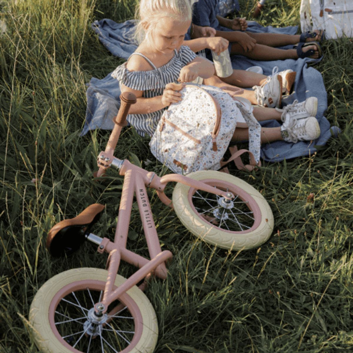 Little Dutch - Løbecykel | Rosa 2-5 år