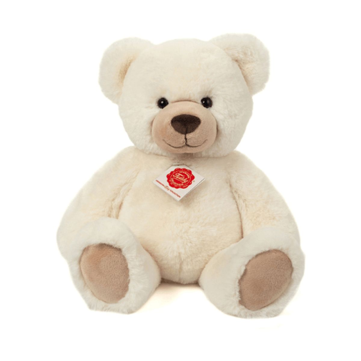 Teddy Hermann - Teddy bamse hvid superblød, 33 cm