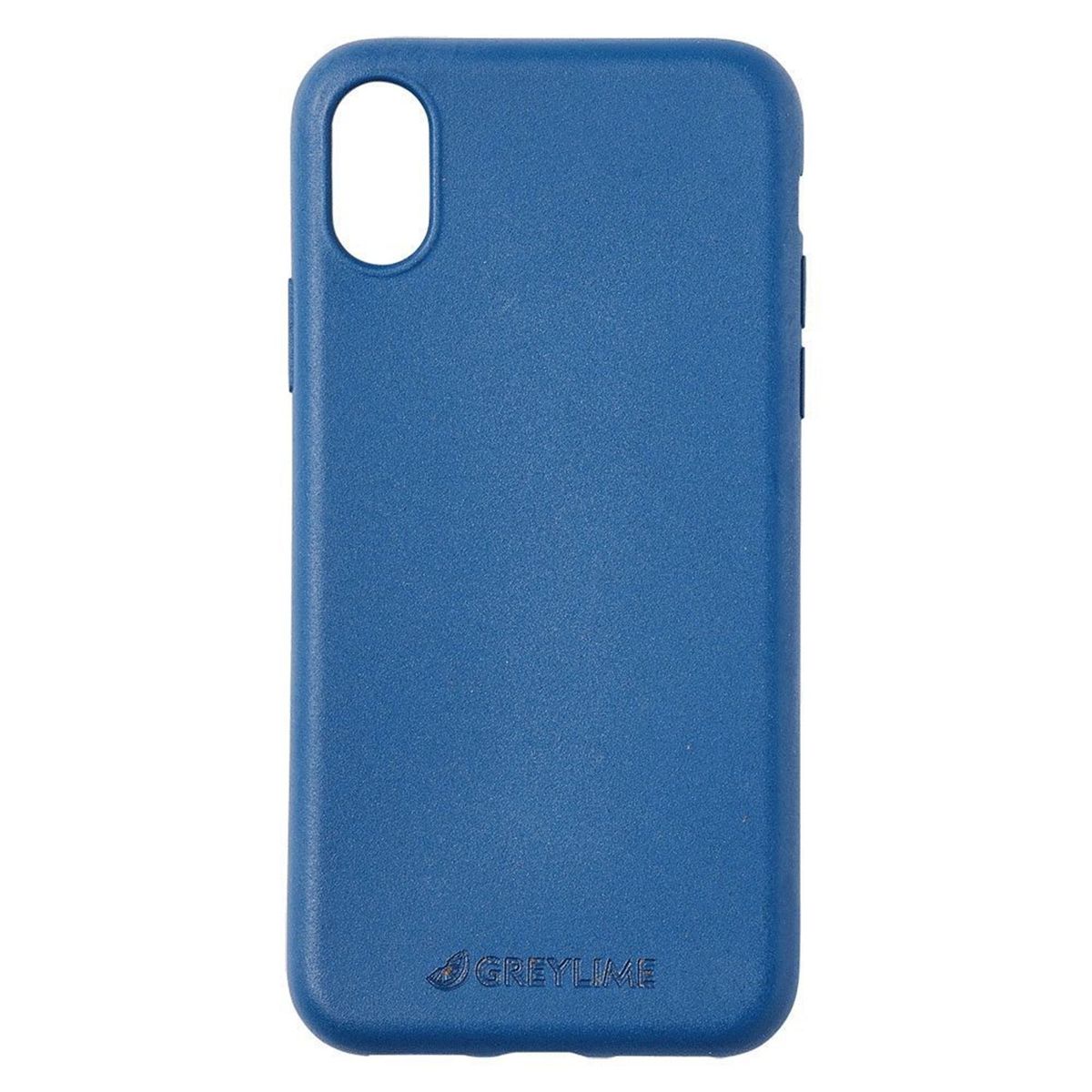 GreyLime iPhone X/XS Miljøvenligt Cover Marineblå