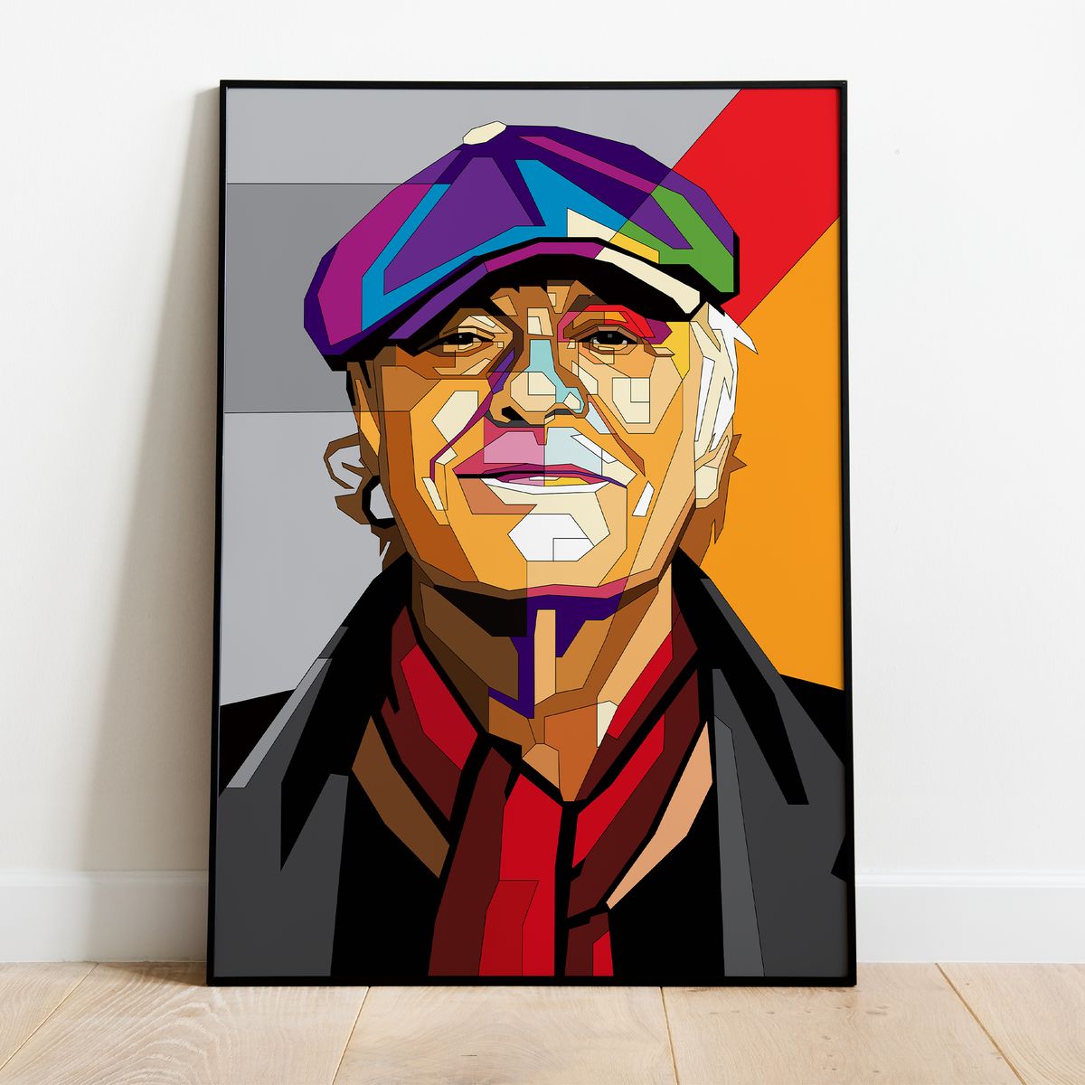 Pop Art Plakat - Kim Larsen