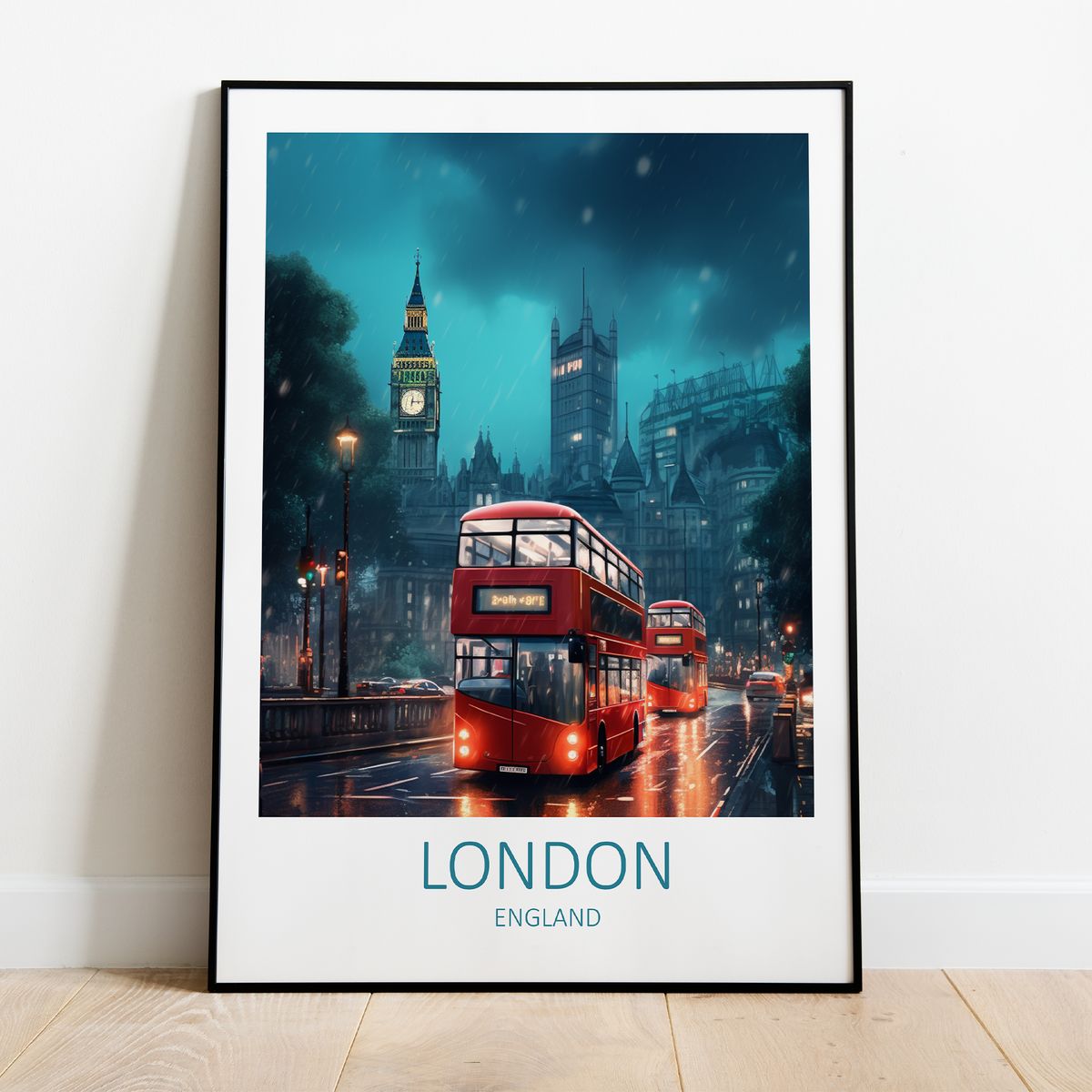 London i England - plakat 1