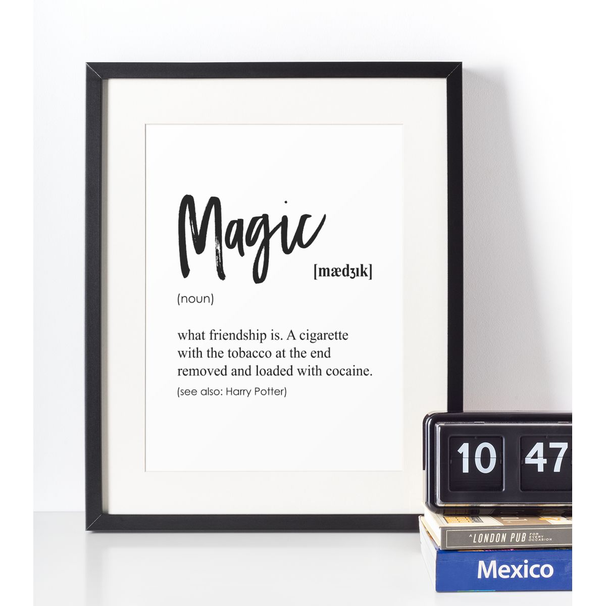 Magic definition plakat