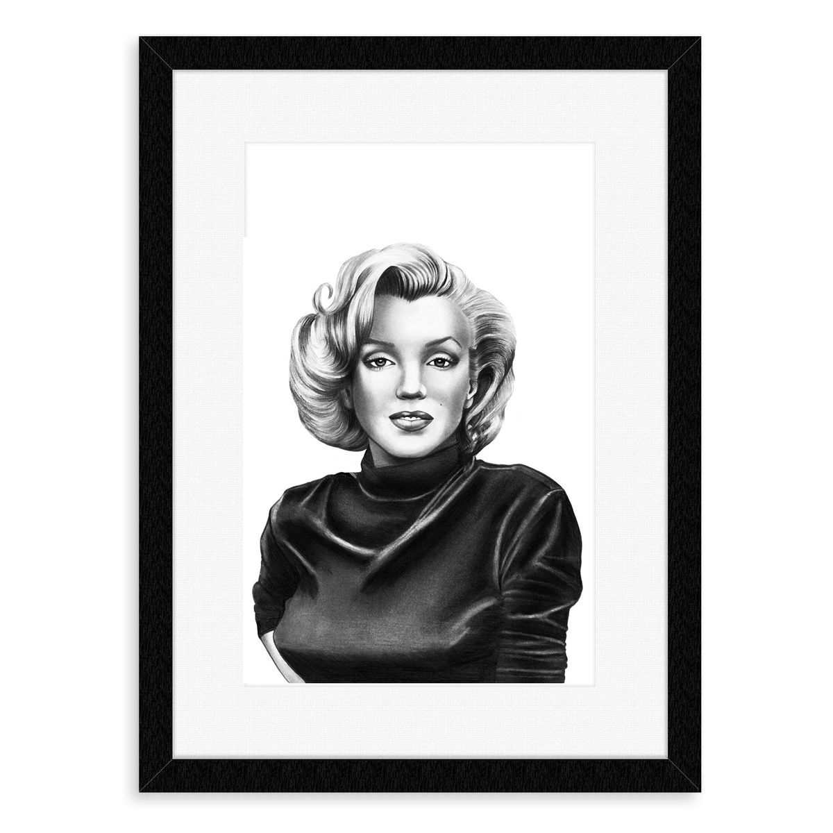 Marilyn Monroe - Karikatur Plakat