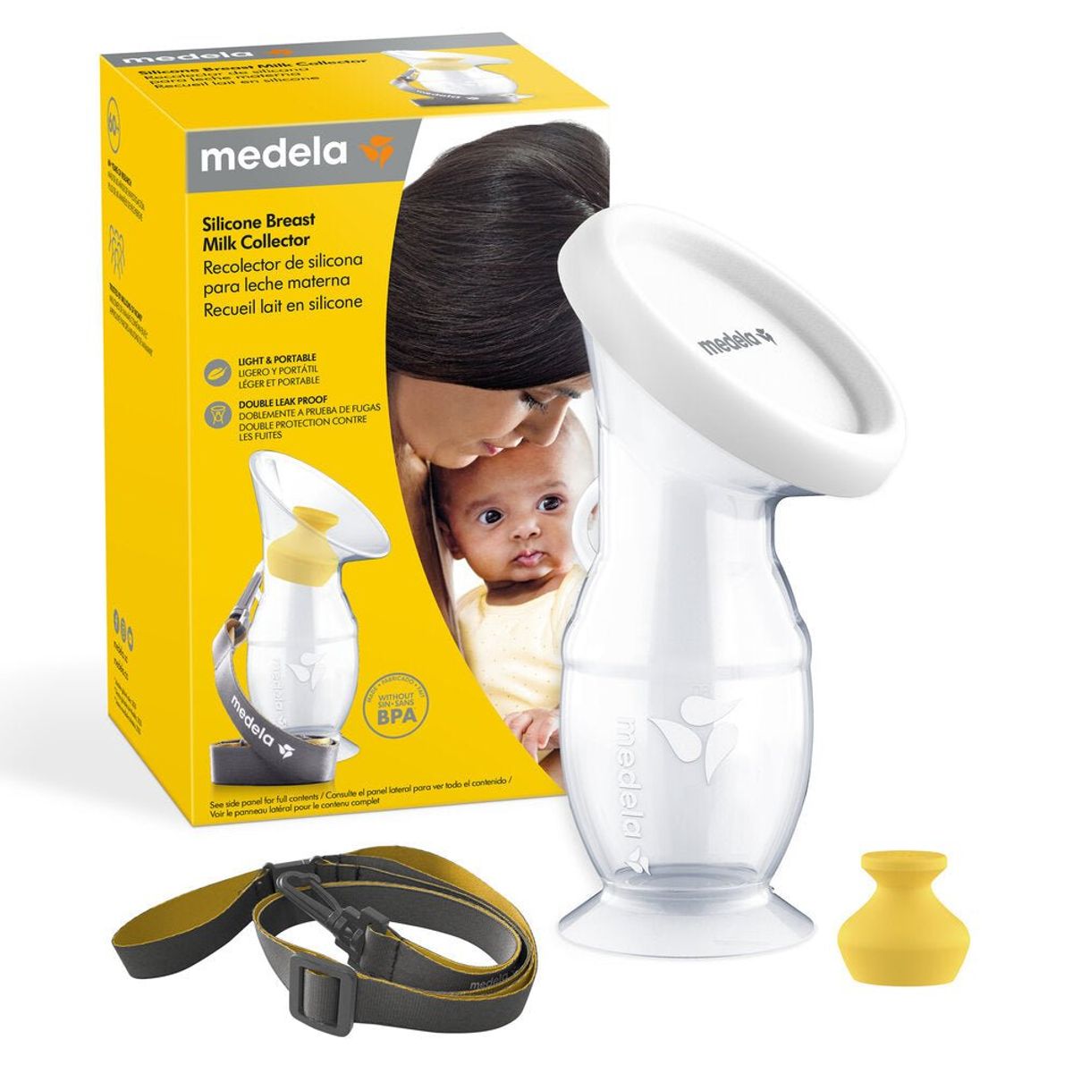 Medela Brystmælksopsamler i silikone - Medela - Breastfeeding - Buump