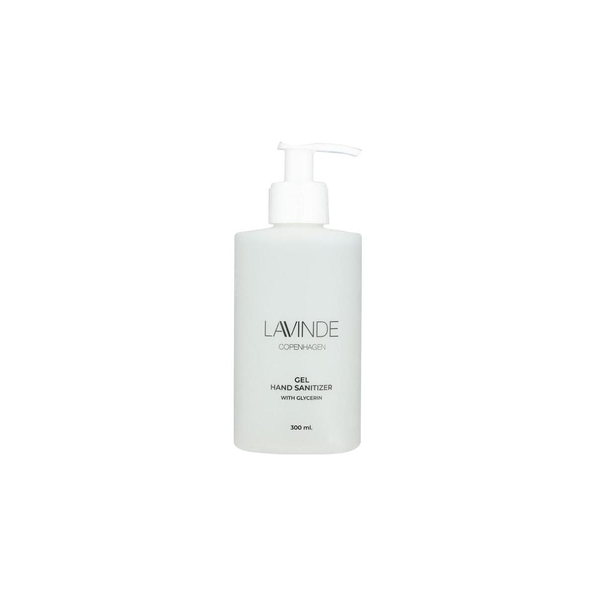 Lavinde Hand Sanitizer Gel (med Glycerin) parfumefri, 300ml - Lavinde Copenhagen - Skincare - Buump