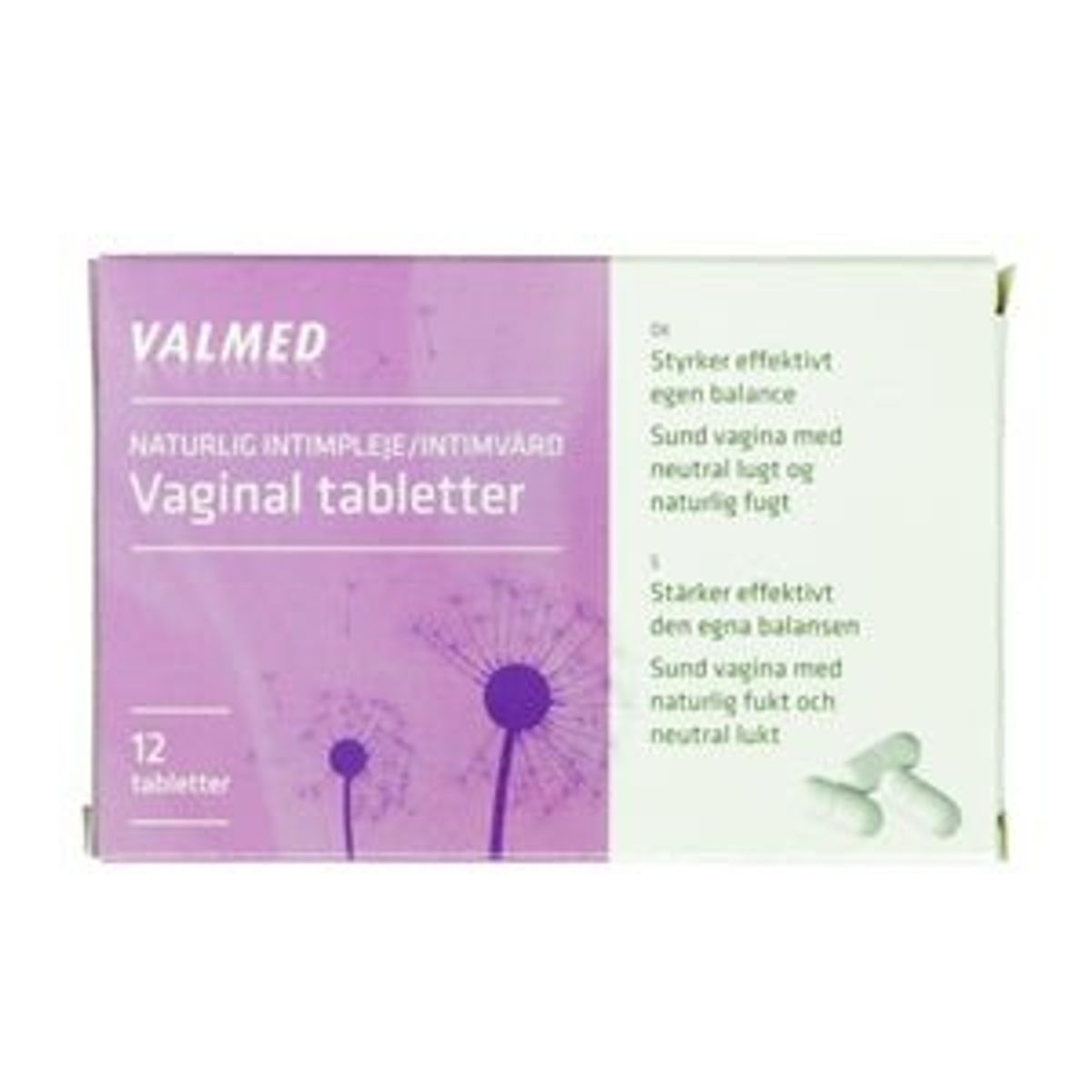 ValMed Vaginal tabletter - naturlig intimpleje - Valmed - Intimate care - Buump