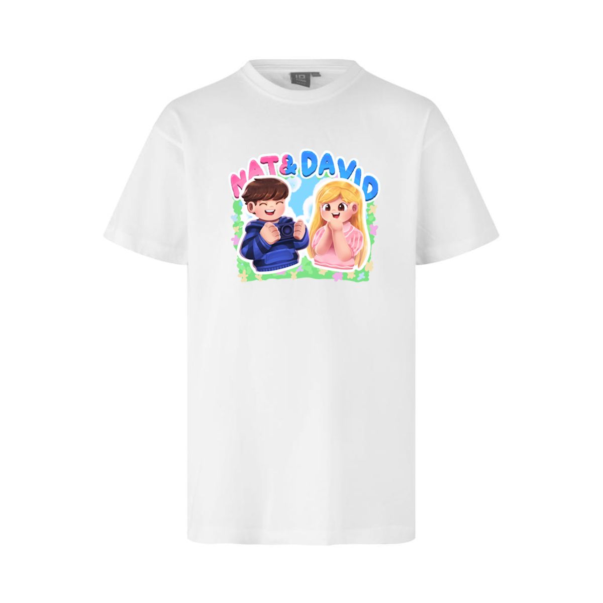 Nat&David Tee - Hvid | Medium