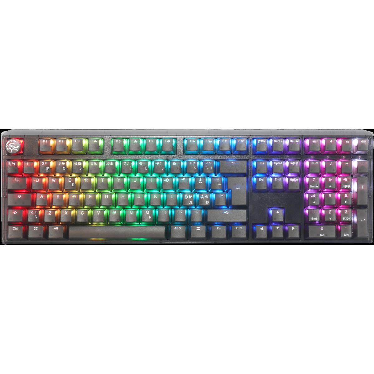 Ducky One 3 - Aura Black Nordic - Fullsize - Cherry Silent Red- RGB