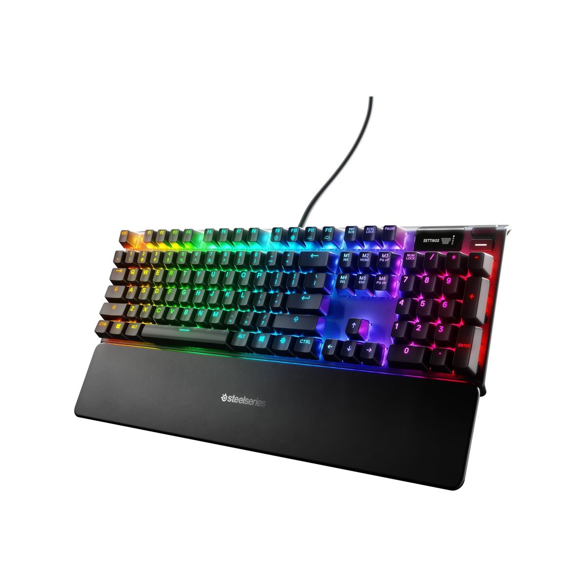 SteelSeries Apex Pro Tastatur Mekanisk RGB Kabling