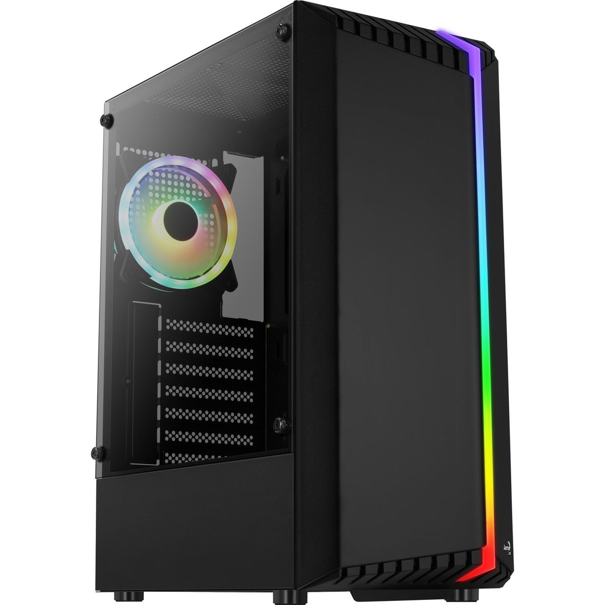 AeroCool PGS V Series Bionic Tårn ATX Ingen strømforsyning Sort