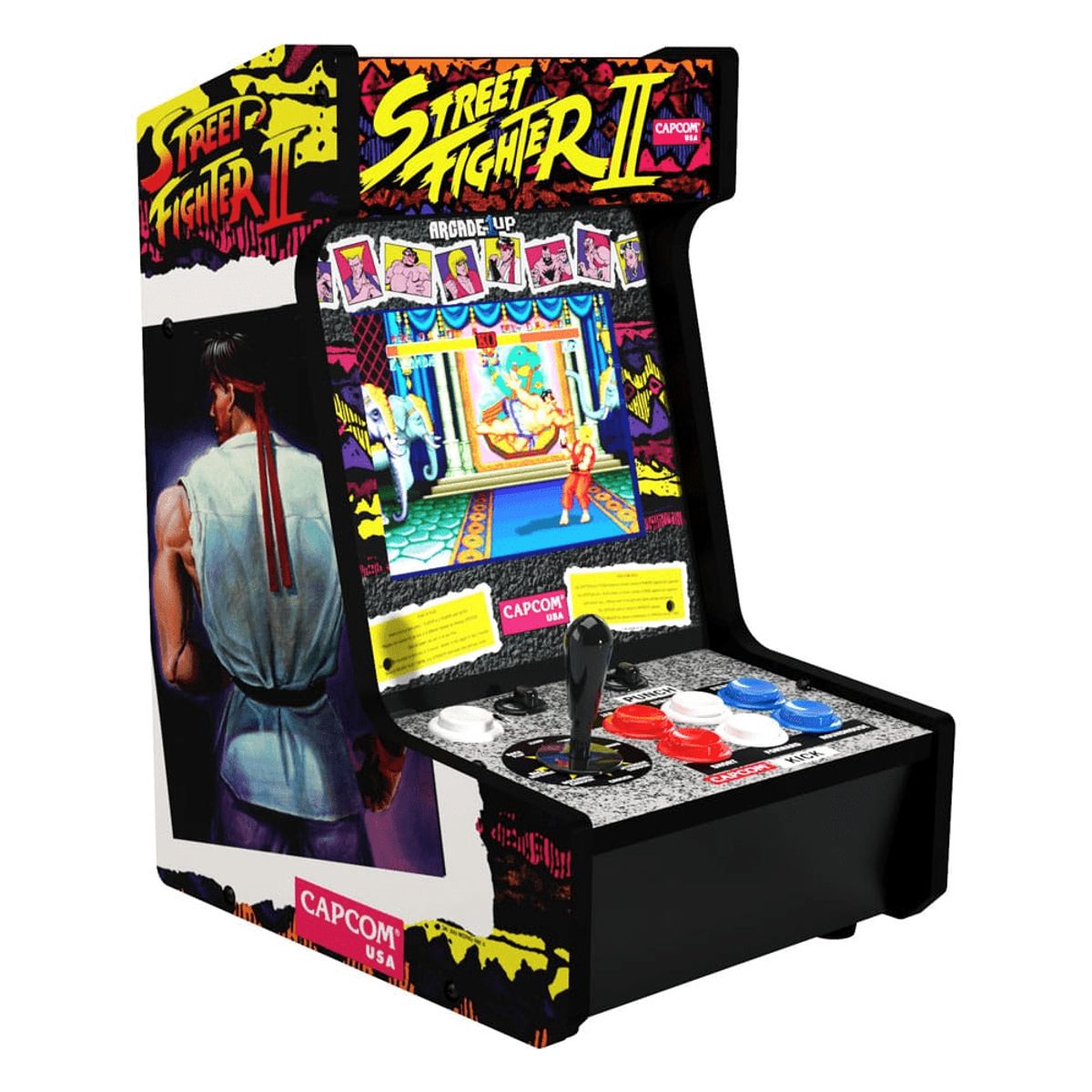 ARCADE 1 UP 2022 COUNTER CADE 1 PLAYER STREET FIGHTER