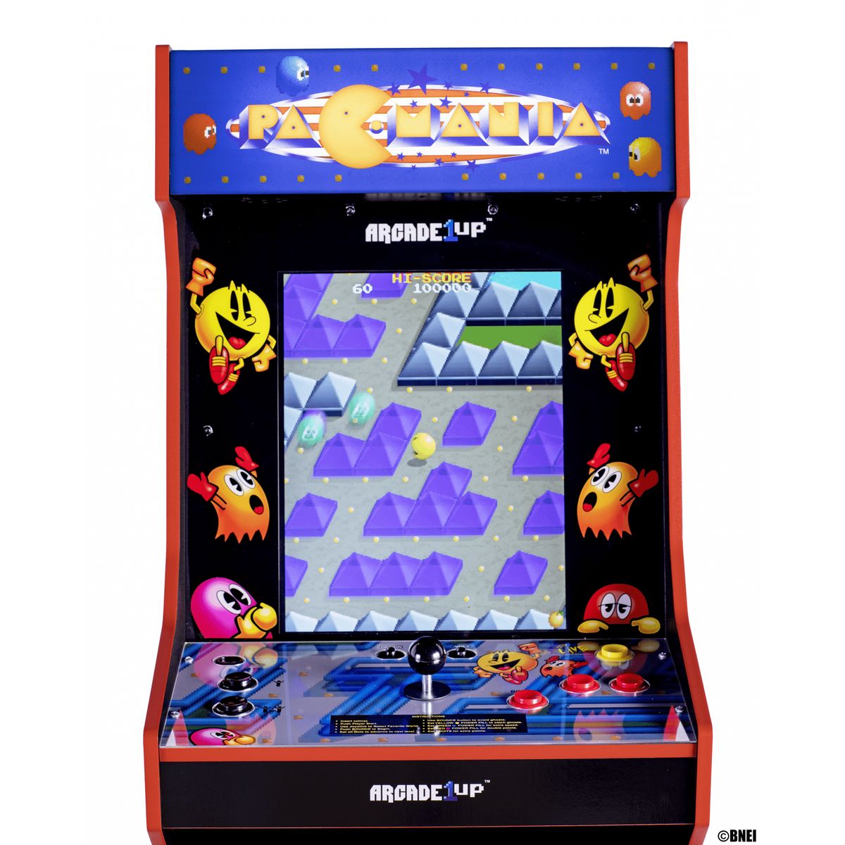 ARCADE 1 UP PAC-MANIA LEGACY 14-IN-1 WIFI ENABLED ARCADE MACHINE