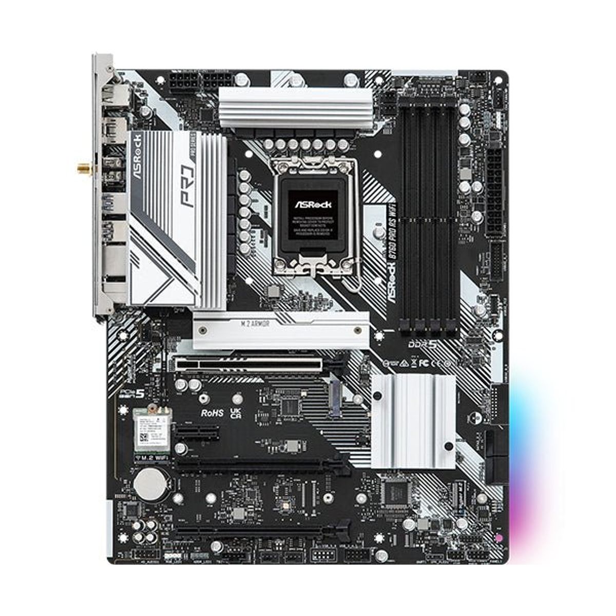 ASRock B760 Pro RS WiFi ATX LGA1700 Intel B760 - Bundkort