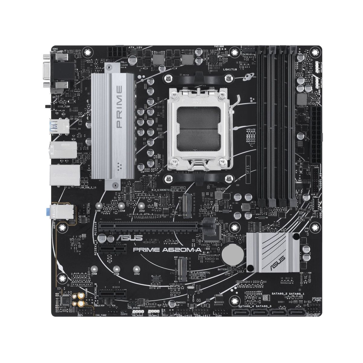 ASUS PRIME A620M-A-CSM (mATX, A620, AM5, DDR5) - Bundkort