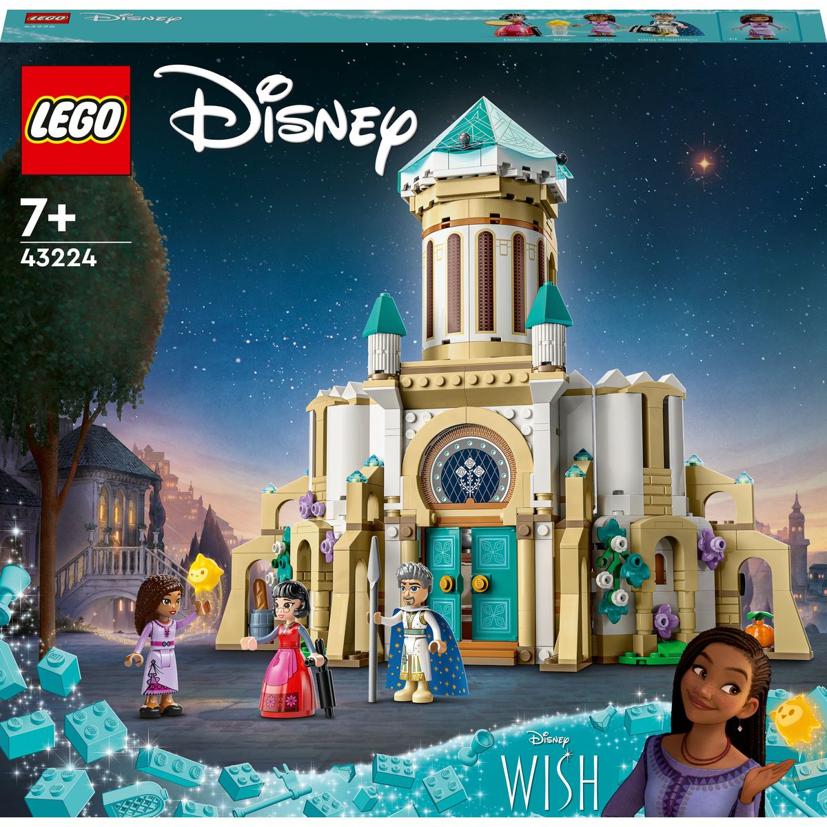 LEGO 43224 Disney Wish King Magnifico's Slot