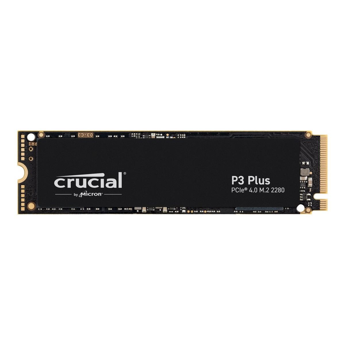 Crucial Solid state-drev P3 Plus 4TB M.2 PCI Express 4.0 (NVMe)