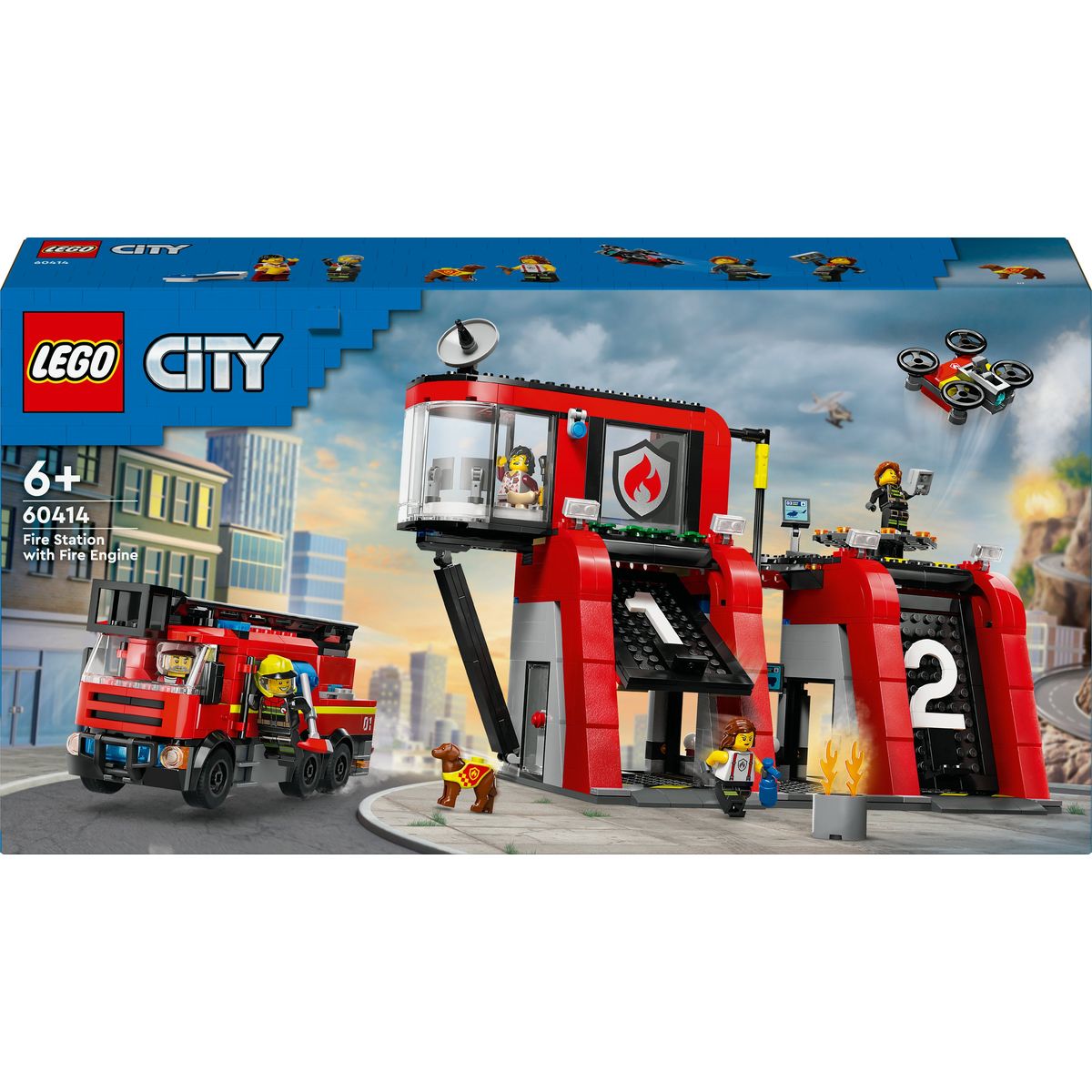 LEGO 60414 City Brand station med Drejetårn