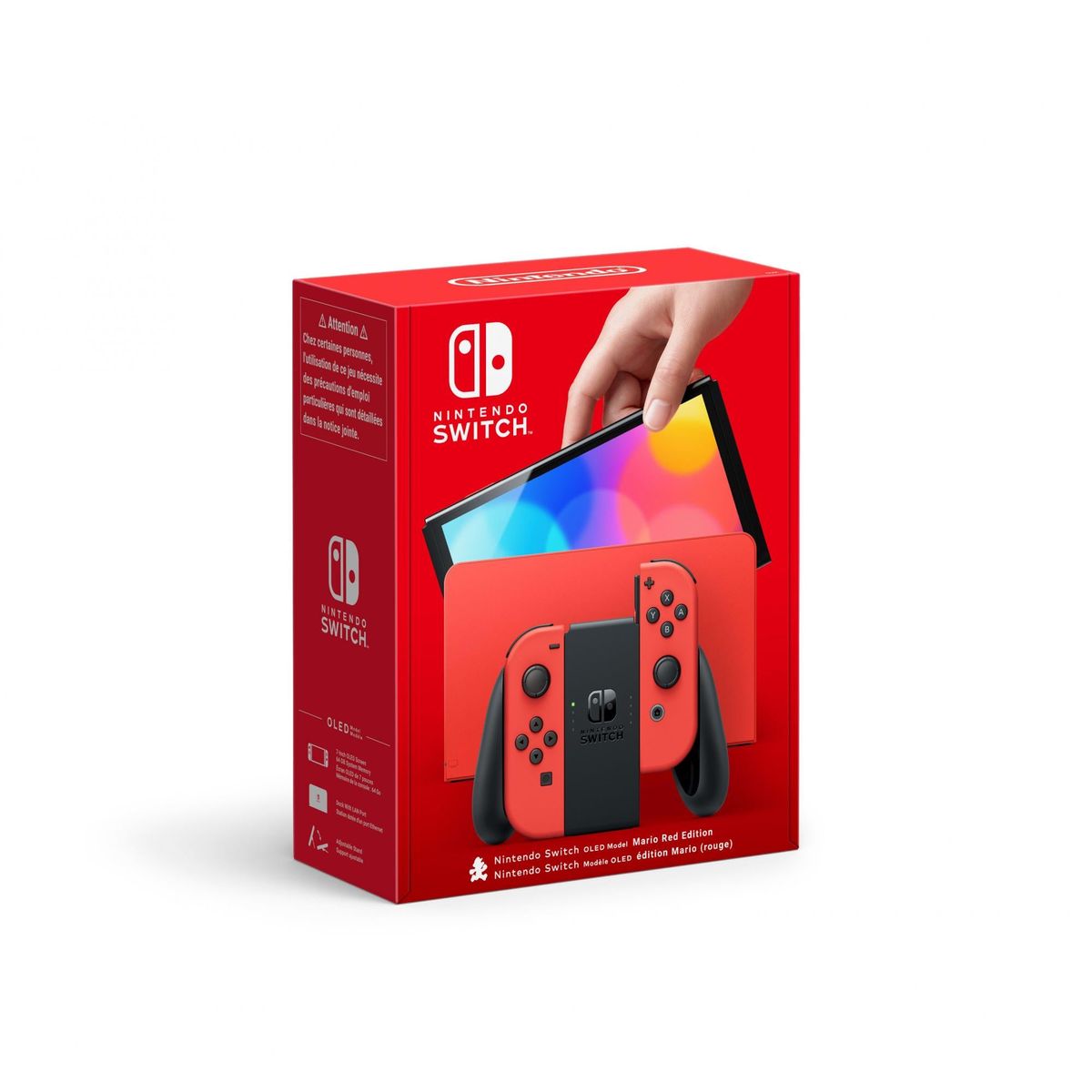 Nintendo Switch - OLED Konsol Model (Mario Rød Edition)