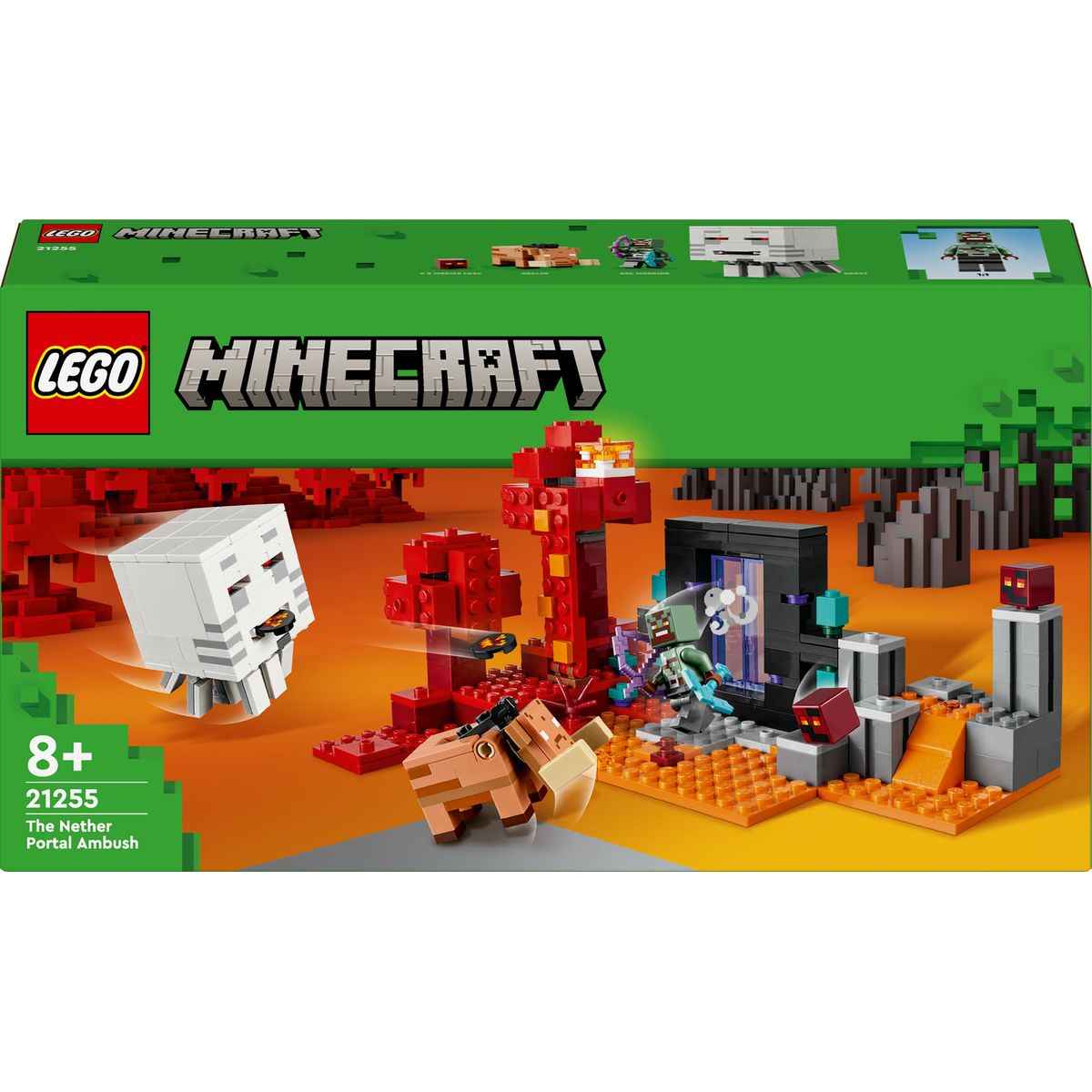 LEGO Minecraft - The Nether Potal Overfald