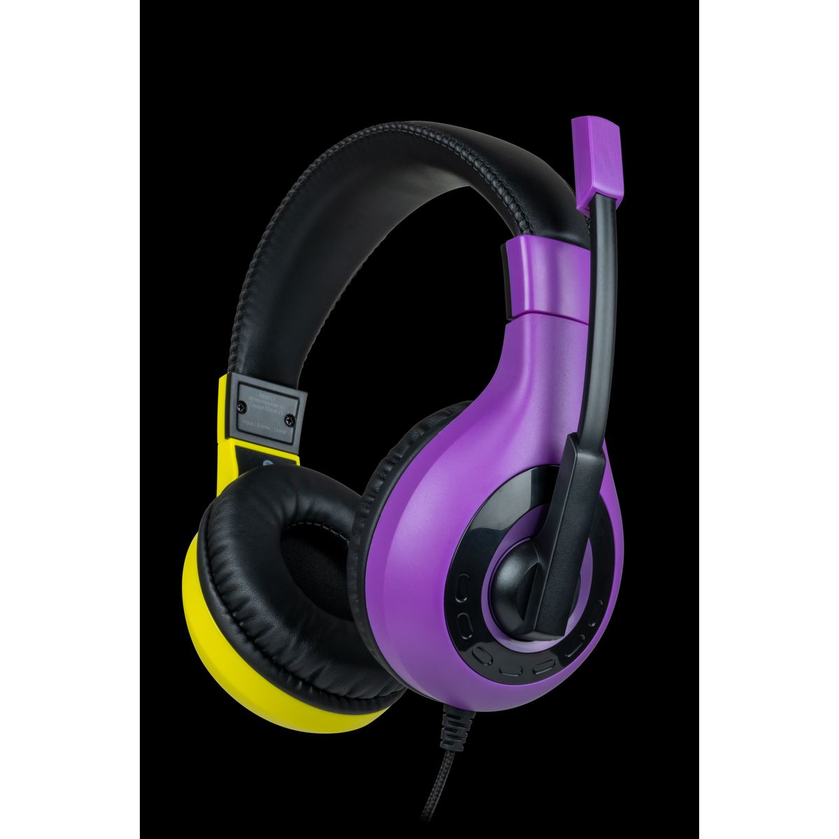 BigBen Interactive Stereo Gaming Headset V1 - Lilla + Gul (Switch)