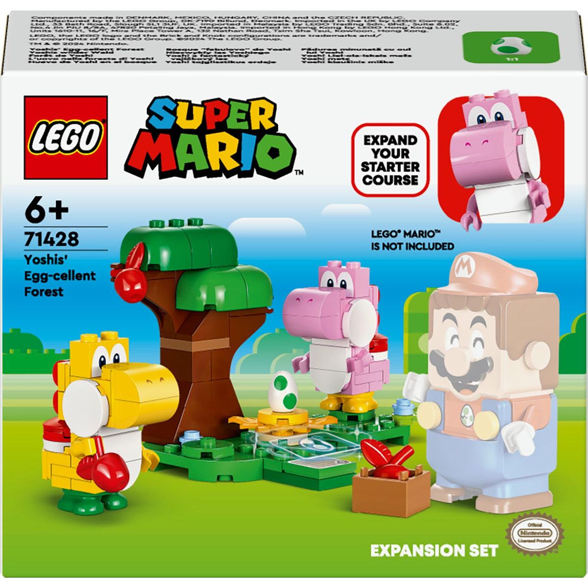 LEGO Super Mario - Yoshis' Egg-cellent Forest Expansion Set (71428)