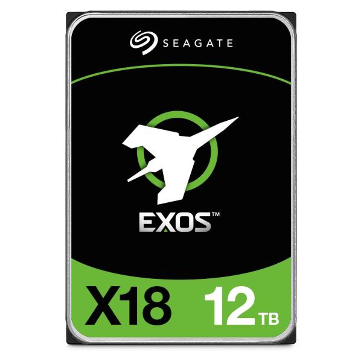 Seagate Exos X18 Harddisk ST12000NM000J 12TB SATA-600 7200rpm - FACTORY REFURBISHED