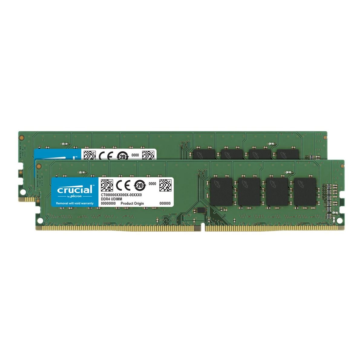 Crucial DDR4 32GB kit 3200MHz CL22 Ikke-ECC