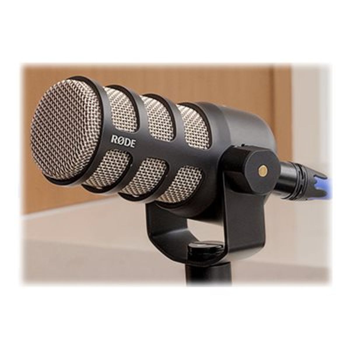 RØDE PodMic Mikrofon Kabling -57dBV/Pascal Kardioide Sort Sølv