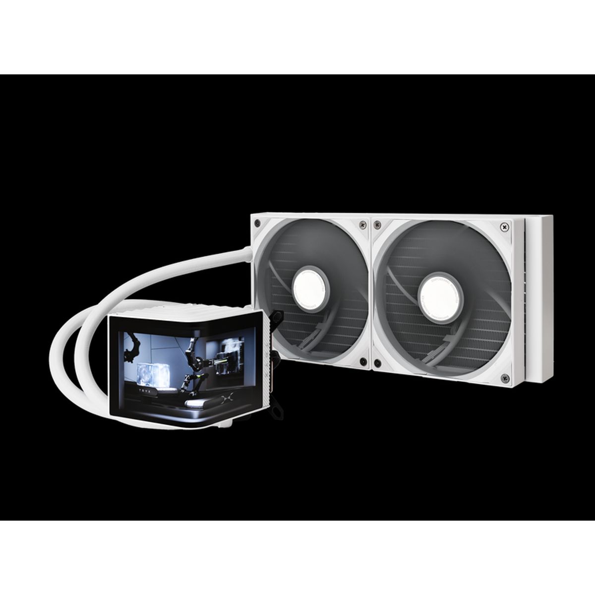 TRYX PANORAMA 280mm AIO Liquid Cooler Hvid